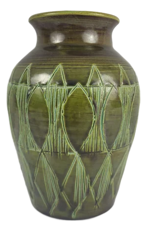 Ceramic Vase from Accolay, 1950s