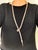 This xl silver-toned snake mesh necklace is a sculptural statement piece in a bold vintage style, attributed to dl auld...