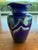 Art Nouveau 1983 Grant Randolph Feather and Heart Glass Vase For Sale - Image 3 of 12