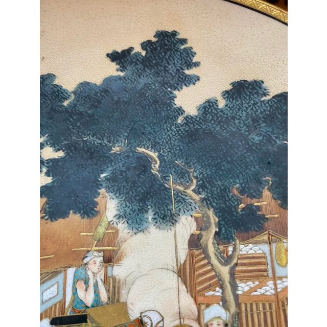 Antique Kutani or Satsuma Plate, 1870-1910 For Sale In Dallas - Image 6 of 10