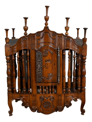 Antique Provencal Bread Cabinet in Walnut, 18th Century