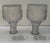 Transparent Antique 18th Century George III Anglo Irish Cut Crystal Mallet Shape Decanters for Whiskey, Spirits or Wine - a Pair For Sale - Image 8 of 11