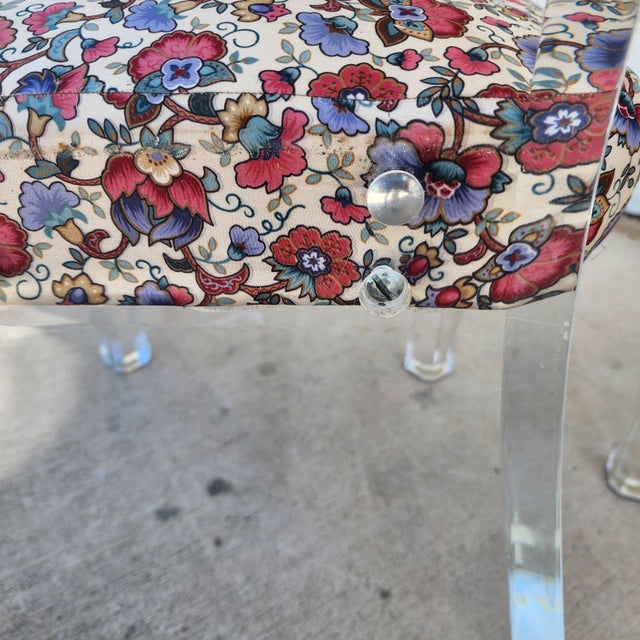 Lion in Frost Lucite Dining Chairs Very Rare Set of 6 For Sale - Image 14 of 16