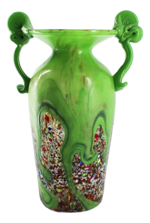 Green Amphora Vase by MadeForSoul