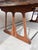 1940s Industrial Modern Dining Table Walnut, Iron, 1940's For Sale - Image 5 of 10