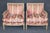 French Exceptional Pair French Louis XVI Style Maison Jansen Attributed Bergere Chairs For Sale - Image 3 of 14