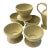 Waterford Great Room Irish Breakfast Bowl Footed Green Gloss Finish- 4 For Sale
