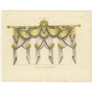 Osmont, Various Draperies, 1820, Paper, Set of 11 For Sale