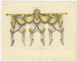 Osmont, Various Draperies, 1820, Paper, Set of 11