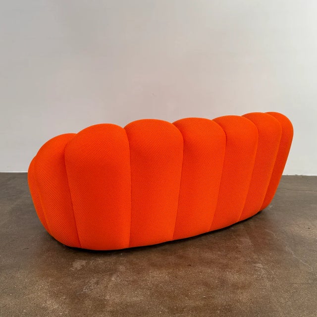 Roche Bobois Bubble Arrondi 2.5 Curved Sofa For Sale In Los Angeles - Image 6 of 7