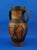 Large Greco-Roman Style Hand-Decorated Ceramic Terracotta 2-Handled Amphora Vase, 1975 For Sale - Image 6 of 18