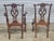 Vintage Set of 6 Stickley Chippendale Mahogany Carved Dining Chairs Claw & Ball Feet For Sale - Image 12 of 16