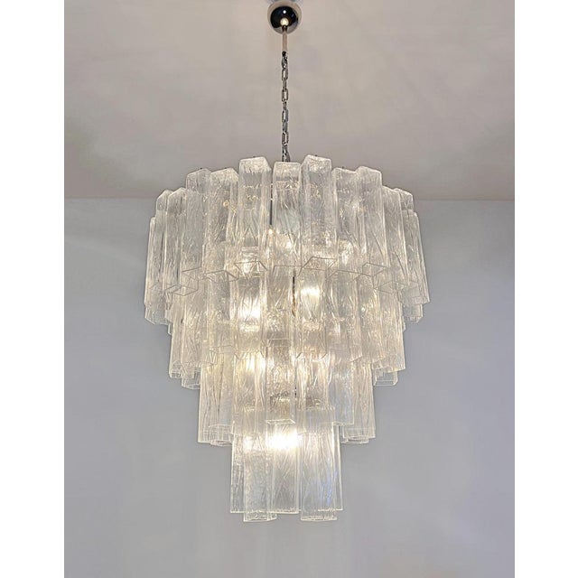 Italian Chandelier in Murano Glass, 1990 For Sale - Image 12 of 14