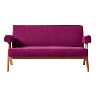 Capitol Complex Sofa attributed to Pierre Jeanneret for Cassina For Sale