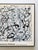 Mid-Century Modern Jackson Pollock Vintage 1998 Abstract Expressionist Lithograph Print Framed Modernist Exhibition Poster " Number 14 : Gray " 1948 For Sale - Image 3 of 17