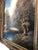 Vintage Signed Romantic Landscape Oil Painting in Ornate Gilt Frame For Sale - Image 9 of 11