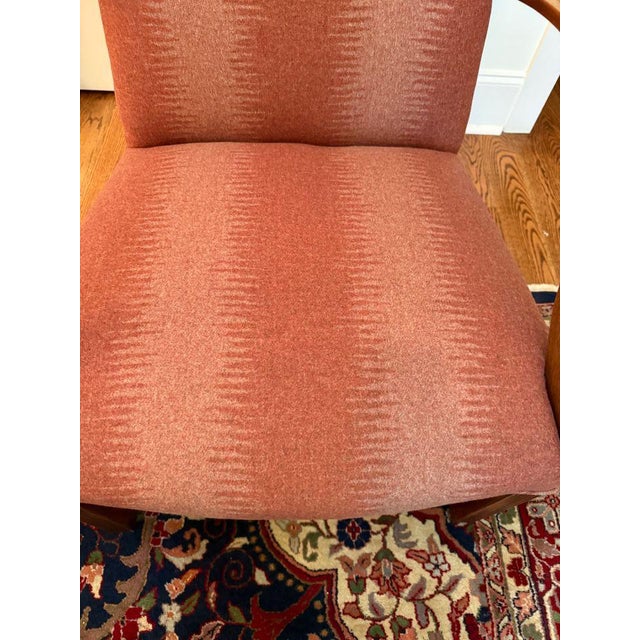 Upholstered Lolling Chair For Sale In Nashville - Image 6 of 6