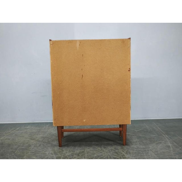 Danish Modern Teak Secretary Writing Desk with Drawers, 1960s For Sale - Image 14 of 18