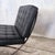 Mid-Century Black Leather & Chrome Barcelona Chair For Sale - Image 5 of 11