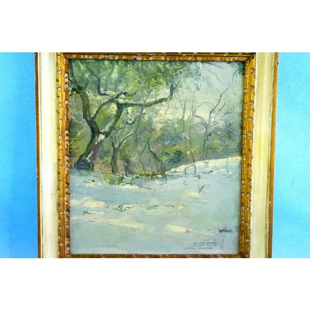 Alberto Carosi, Landscape View, 20th Century, Oil Painting on Board, Framed For Sale - Image 6 of 18