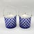 Mid-Century Modern Cobalt Blue Overlay Cut Crystal Biscuit Barrel with Silver-Plated Mount, 1950s For Sale - Image 18 of 18