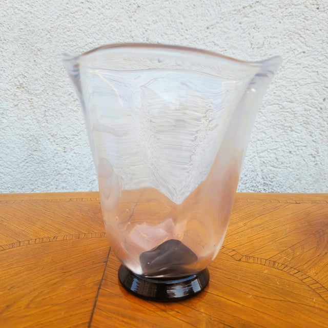 Mermaid Vase by Vicke Lindstrand for Orrefors For Sale - Image 6 of 11