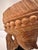 Carved Wood Figural Head With Headdress on Stand For Sale - Image 4 of 10