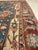 Antique Persian Serapi Carpet, Handmade Rug Light Blue, Ivory, Rusty Red For Sale - Image 12 of 12