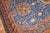 Early 20th Century Zabihi Collection Samarkand Khotan Rich Blue Rug - 6'10" x 14' For Sale - Image 4 of 8