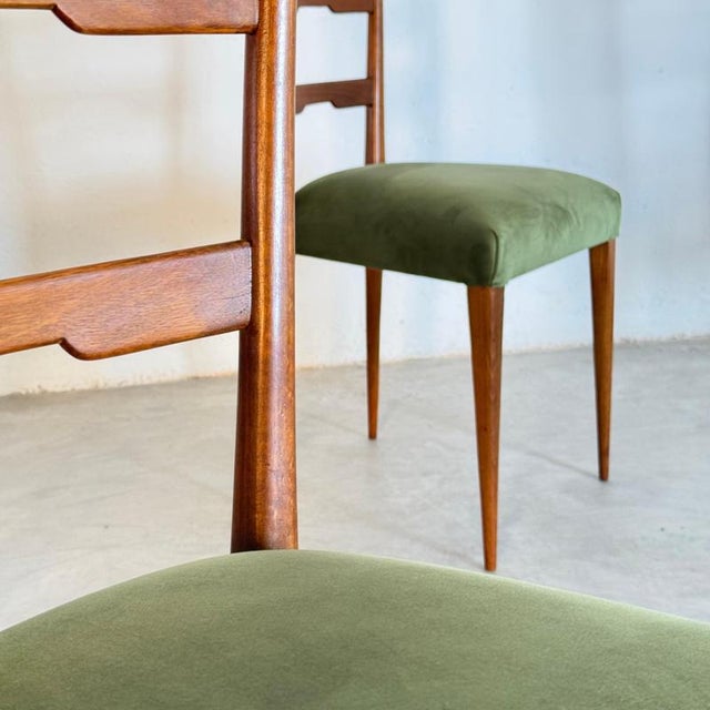 Dining Room Chairs attribuited to Gio Ponti, Italy, 1950s, Set of 6 For Sale - Image 14 of 18