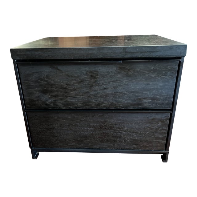 Streamlined and the “Max” Grey Oak Nightstand by Camerich Usa Chairish