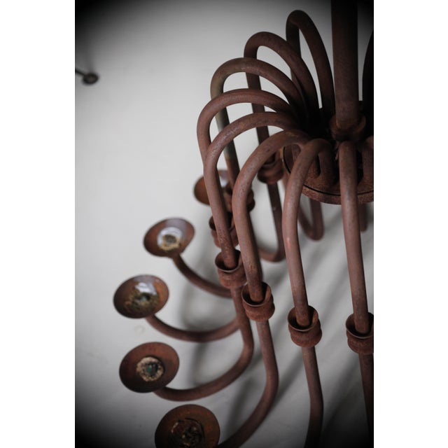 Antique Candle Chandelier, 1890s For Sale - Image 12 of 18
