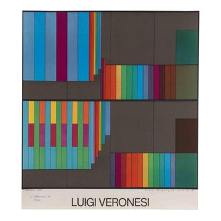 Luigi Veronesi, Abstract Composition, 1976, Lithograph For Sale