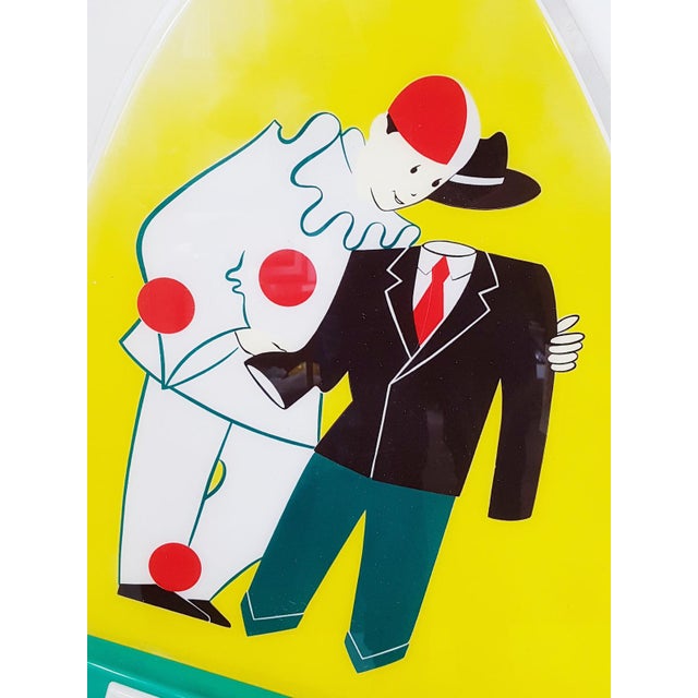 Vintage Molded Plastic Sign by Reynard Dyer, 1950s For Sale - Image 3 of 9