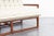 Wood Mid-Century Modern Walnut Loveseat Attributed to Milo Baughman for Thayer Coggin For Sale - Image 7 of 10