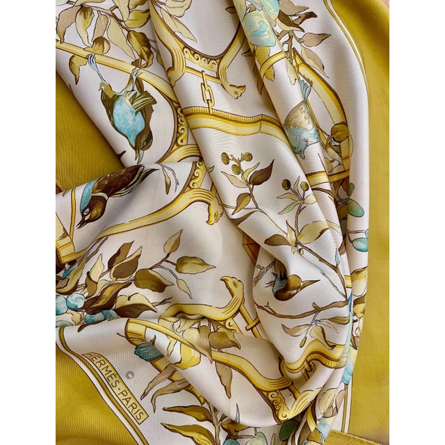 Contemporary HERMÈS RAMAGE foulard Hermès Lenke Szechwnzyl 1967 For Sale - Image 3 of 10