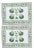 Janvi Green Placemats - a Pair For Sale