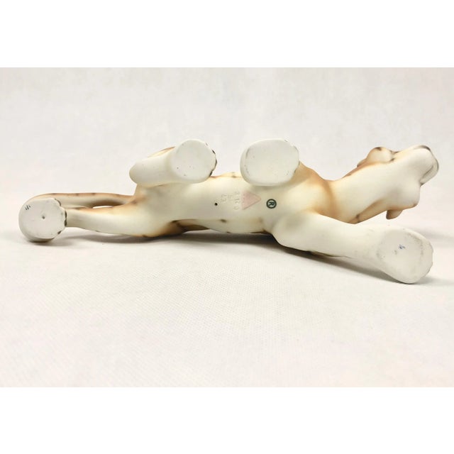 Ceramic Pottery Tiger Figurine by Royal Dux Bohemia, 1960s For Sale - Image 7 of 10