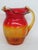 Mid 20th Century Mid Century Modern Hand Blown Crackle Glass Amberina Handled Pitcher Jug Creamer 5082c For Sale - Image 17 of 17