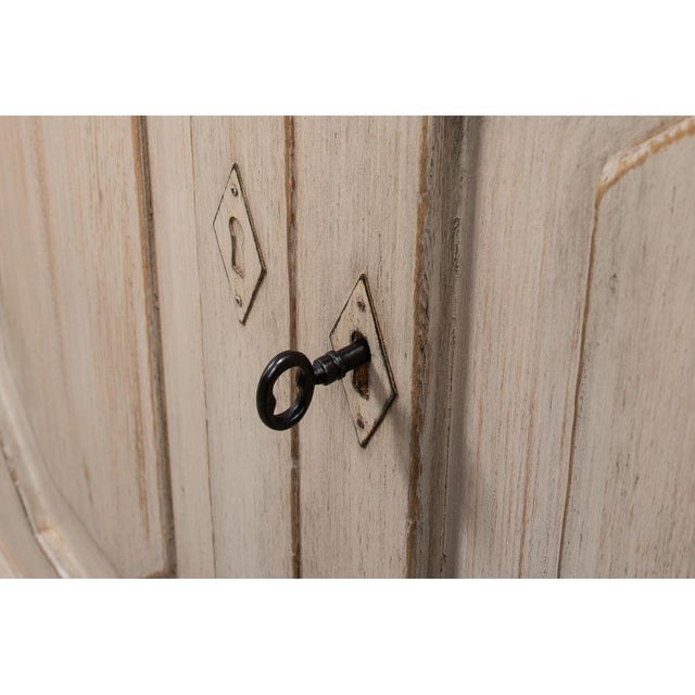 Stone Painted Credenza For Sale - Image 9 of 11