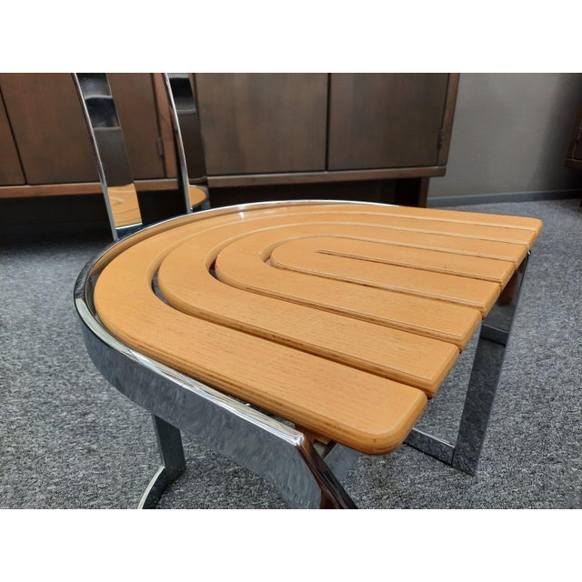 Postmodern Dining Chairs by Allmilmö, 1980s, Set of 8 For Sale - Image 17 of 18