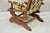 Wood Antique Victorian Small Child's Maple Wood Platform Rocker Rocking Chair For Sale - Image 7 of 9