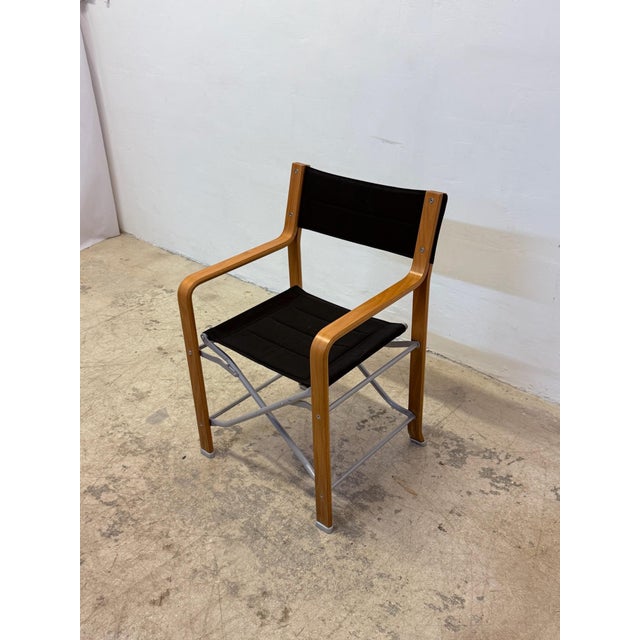 Ederico Giner Folding Directors Chair, 1980s For Sale In Miami - Image 6 of 12