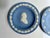 Cornflower Blue Wedgwood State Series Jasperware Set, 1976 For Sale - Image 8 of 18