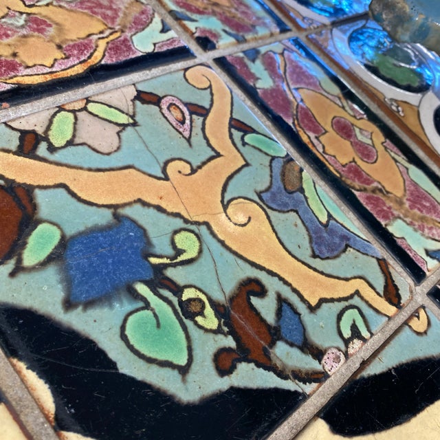 Original Spanish Malibu Pottery Tile Co. Fountain With Gladding McBean ...
