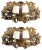 Portuguese 2-Light Sconces, 18th Century, Set of 2 For Sale