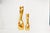 Tall Bronze Gold Leaf Vase by Reda Amalou Design For Sale - Image 4 of 15