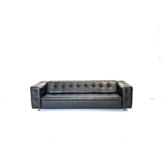 Leather RH-306 Sofa attributed to Robert Haussmann for de Sede For Sale - Image 18 of 18