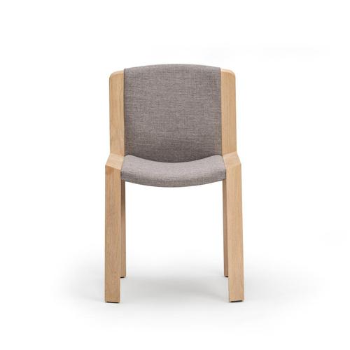 Model 300 Chairs in Wood and Kvadrat Fabric by Joe Colombo for Karakter, Set of 2 For Sale - Image 3 of 6