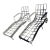 Pair of Vintage Molla Cast Aluminum Chaise Lounges For Sale